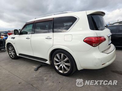 Drugie zdjęcie samochodu z przodu: 2014 INFINITI QX80 BASE VIN:JN8AZ2NF9E9552851 - miniatura