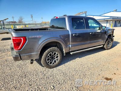 Trzecie zdjęcie samochodu z tyłu: 2021 FORD F150 SUPERCREW VIN:1FTEW1EP0MFA35933 - miniatura
