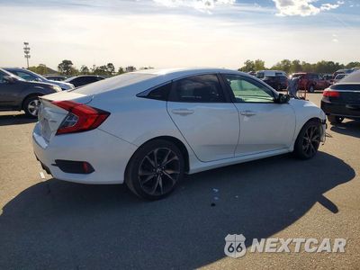 Trzecie zdjęcie samochodu z tyłu: 2019 HONDA CIVIC SPORT VIN:2HGFC2F8XKH506381 - miniatura