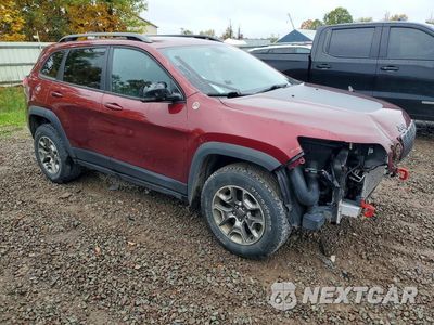 Czwarte zdjęcie samochodu z boku: 2020 JEEP CHEROKEE TRAILHAWK VIN:1C4PJMBX8LD524183 - miniatura