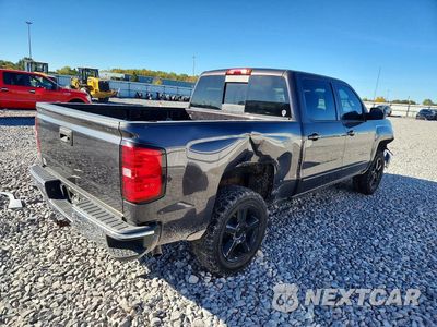 Trzecie zdjęcie samochodu z tyłu: 2015 CHEVROLET SILVERADO K1500 LT VIN:3GCUKREC2FG534897 - miniatura