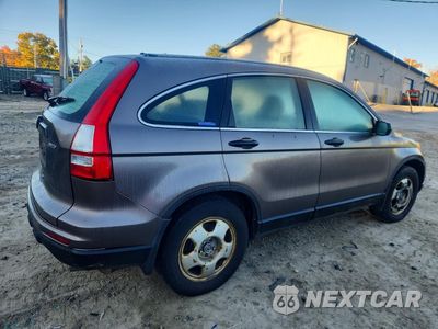 Trzecie zdjęcie samochodu z tyłu: 2010 HONDA CR-V LX VIN:5J6RE4H35AL079674 - miniatura