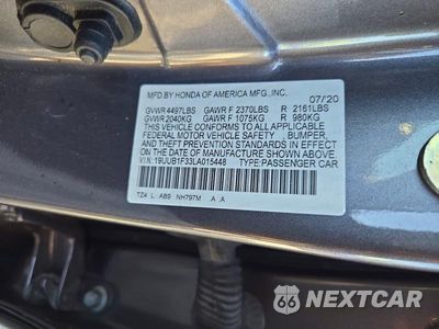 Zdjęcie 12 z 12 samochodu: 2020 ACURA TLX VIN:19UUB1F33LA015448 - miniatura