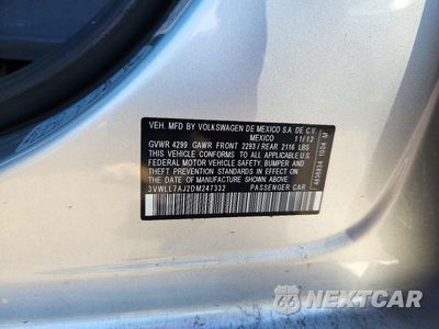 Zdjęcie 12 z 12 samochodu: 2013 VOLKSWAGEN JETTA TDI VIN:3VWLL7AJ2DM247332 - miniatura