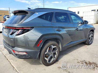 Trzecie zdjęcie samochodu z tyłu: 2023 HYUNDAI TUCSON SEL VIN:5NMJFCAE2PH234617 - miniatura