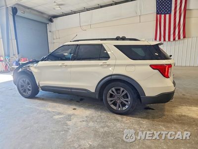 Drugie zdjęcie samochodu z przodu: 2021 FORD EXPLORER XLT VIN:1FMSK7DH1MGC46687 - miniatura