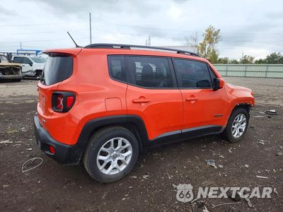 Trzecie zdjęcie samochodu z tyłu: 2016 JEEP RENEGADE LATITUDE VIN:ZACCJABT2GPC44356 - miniatura