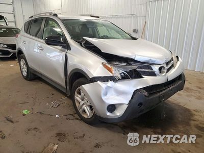Czwarte zdjęcie samochodu z boku: 2015 TOYOTA RAV4 LE VIN:JTMBFREV5FD172428 - miniatura