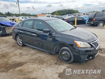 Czwarte zdjęcie samochodu z boku: 2014 NISSAN SENTRA SR VIN:3N1AB7AP9EL609877 - miniatura