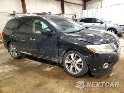 Czwarte zdjęcie samochodu z boku: 2015 NISSAN PATHFINDER S VIN:5N1AR2MM1FC664331 - miniatura