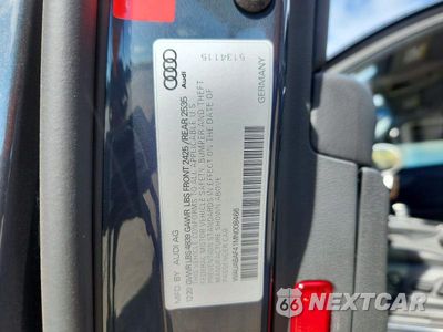 Zdjęcie 12 z 12 samochodu: 2021 AUDI A4 PREMIUM 40 VIN:WAUABAF41MN008466 - miniatura