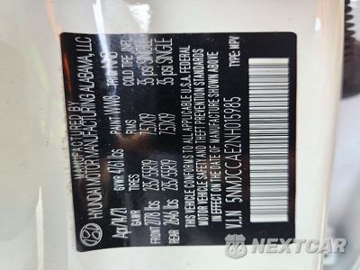 Zdjęcie 14 z 14 samochodu: 2022 HYUNDAI TUCSON SEL VIN:5NMJCCAE2NH015985 - miniatura