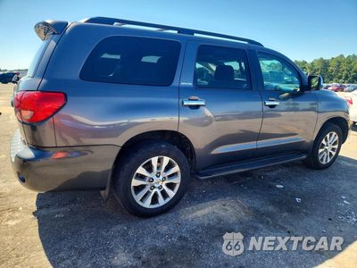 Trzecie zdjęcie samochodu z tyłu: 2016 TOYOTA SEQUOIA LIMITED VIN:5TDKY5G12GS065369 - miniatura