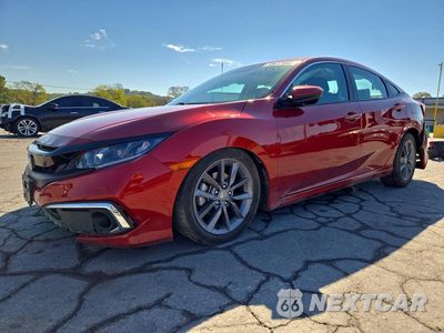 2019 HONDA CIVIC EX 19XFC1F36KE014567 - główne zdjęcie licytacji z USA - miniatura