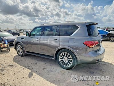 Drugie zdjęcie samochodu z przodu: 2015 INFINITI QX80 BASE VIN:JN8AZ2NF8F9570050 - miniatura
