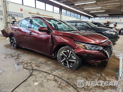 Czwarte zdjęcie samochodu z boku: 2025 NISSAN SENTRA SV VIN:3N1AB8CV0SY352950 - miniatura