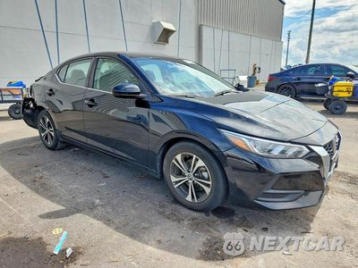 Czwarte zdjęcie samochodu z boku: 2023 NISSAN SENTRA SV VIN:3N1AB8CV5PY263253 - miniatura