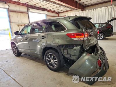 Drugie zdjęcie samochodu z przodu: 2017 TOYOTA HIGHLANDER XLE VIN:5TDJZRFH7HS369569 - miniatura