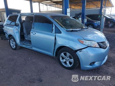 Czwarte zdjęcie samochodu z boku: 2015 TOYOTA SIENNA L 7-PASSENGER VIN:5TDZK3DC6FS635205 - miniatura