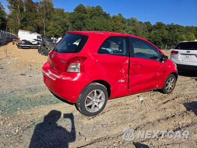 Trzecie zdjęcie samochodu z tyłu: 2007 TOYOTA YARIS BASE VIN:JTDJT923775084077 - miniatura
