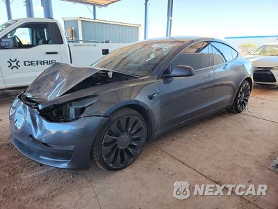 2023 TESLA MODEL 3 5YJ3E1EC4PF701742 - główne zdjęcie licytacji z USA - miniatura