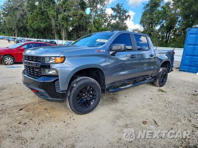 2021 CHEVROLET SILVERADO K1500 TRAIL BOSS CUSTOM 3GCPYCEF3MG137294 - główne zdjęcie licytacji z USA - miniatura