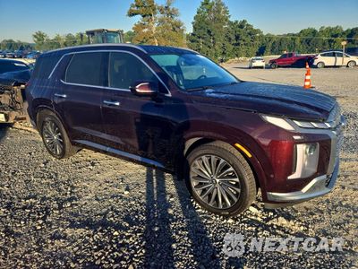 Czwarte zdjęcie samochodu z boku: 2023 HYUNDAI PALISADE CALLIGRAPHY VIN:KM8R74GEXPU588337 - miniatura