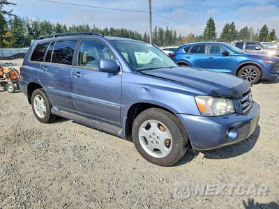 Czwarte zdjęcie samochodu z boku: 2006 TOYOTA HIGHLANDER LIMITED VIN:JTEEP21A560169102 - miniatura