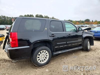 Trzecie zdjęcie samochodu z tyłu: 2008 CHEVROLET TAHOE K1500 HYBRID VIN:1GNFK13518R218433 - miniatura