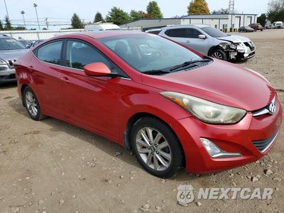 Czwarte zdjęcie samochodu z boku: 2015 HYUNDAI ELANTRA SE VIN:KMHDH4AEXFU299229 - miniatura