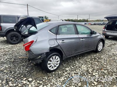 Trzecie zdjęcie samochodu z tyłu: 2017 NISSAN SENTRA SV VIN:3N1AB7AP0HL678803 - miniatura