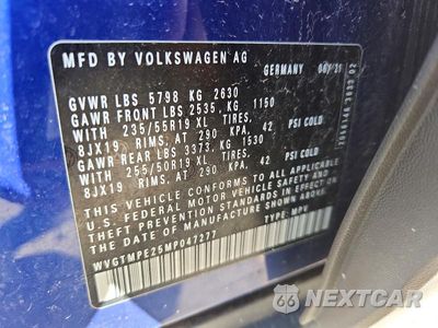 Zdjęcie 12 z 12 samochodu: 2021 VOLKSWAGEN ID.4 PRO S VIN:WVGTMPE25MP047277 - miniatura