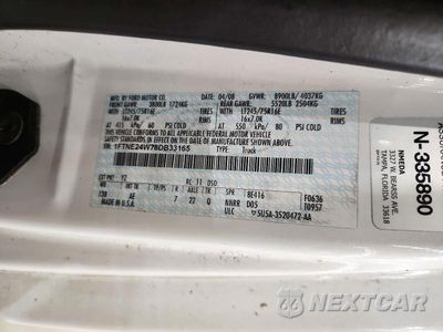 Zdjęcie 13 z 13 samochodu: 2008 FORD ECONOLINE E250 VAN VIN:1FTNE24W78DB33165 - miniatura