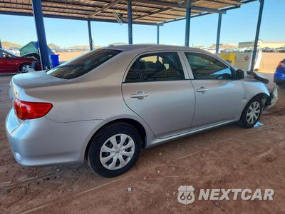 Trzecie zdjęcie samochodu z tyłu: 2010 TOYOTA COROLLA LE VIN:1NXBU4EE4AZ303751 - miniatura