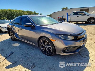 Czwarte zdjęcie samochodu z boku: 2019 HONDA CIVIC SPORT VIN:19XFC2F8XKE029834 - miniatura