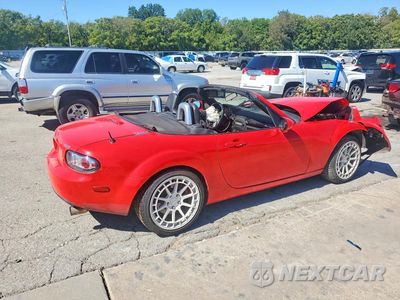 Trzecie zdjęcie samochodu z tyłu: 2008 MAZDA MX-5 MIATA VIN:JM1NC25F880141335 - miniatura