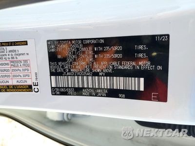Zdjęcie 13 z 13 samochodu: 2024 LEXUS NX 450H+ F SPORT HANDLING VIN:JTJKKCFZ1R2035462 - miniatura