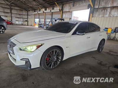 2018 INFINITI Q50 RED SPORT 400 JN1FV7AR5JM480051 - główne zdjęcie licytacji z USA - miniatura