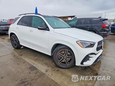 Czwarte zdjęcie samochodu z boku: 2025 MERCEDES-BENZ GLE 350 VIN:4JGFB4EB1SB355932 - miniatura