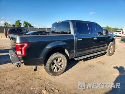 Trzecie zdjęcie samochodu z tyłu: 2015 FORD F150 SUPERCREW VIN:1FTEW1CG1FFA50043 - miniatura