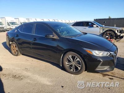 Czwarte zdjęcie samochodu z boku: 2021 NISSAN SENTRA SV VIN:3N1AB8CV6MY249194 - miniatura