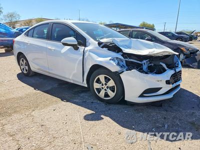 Czwarte zdjęcie samochodu z boku: 2018 CHEVROLET CRUZE LS VIN:1G1BC5SM6J7227417 - miniatura