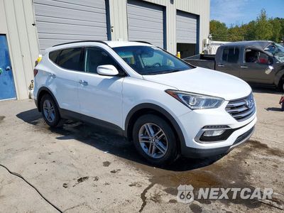 Czwarte zdjęcie samochodu z boku: 2018 HYUNDAI SANTA FE SPORT 2.4L VIN:5NMZU3LB1JH065113 - miniatura