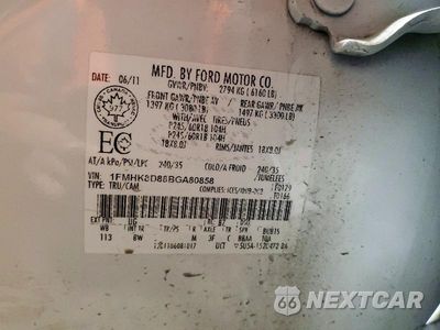 Zdjęcie 13 z 13 samochodu: 2011 FORD EXPLORER XLT VIN:1FMHK8D88BGA80858 - miniatura