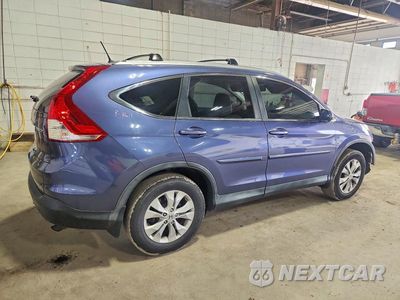 Trzecie zdjęcie samochodu z tyłu: 2013 HONDA CR-V EXL VIN:2HKRM4H7XDH663850 - miniatura