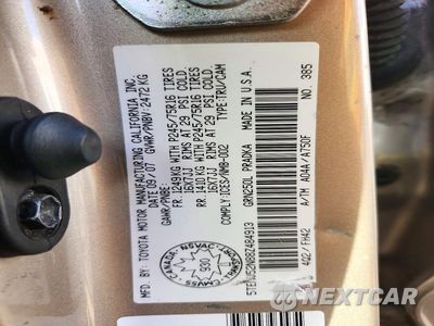 Zdjęcie 12 z 12 samochodu: 2008 TOYOTA TACOMA DOUBLE CAB LONG BED VIN:5TEMU52N88Z484913 - miniatura