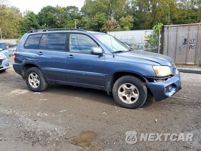 Czwarte zdjęcie samochodu z boku: 2006 TOYOTA HIGHLANDER BASE VIN:JTEGD21A460141972 - miniatura