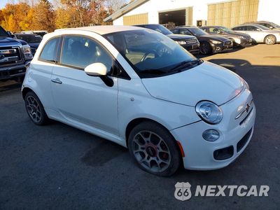 Czwarte zdjęcie samochodu z boku: 2015 FIAT 500 SPORT VIN:3C3CFFBRXFT721744 - miniatura