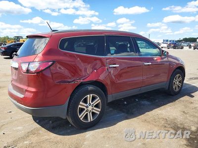 Trzecie zdjęcie samochodu z tyłu: 2017 CHEVROLET TRAVERSE LT VIN:1GNKRHKD0HJ230910 - miniatura