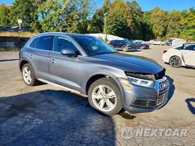 Czwarte zdjęcie samochodu z boku: 2018 AUDI Q5 PREMIUM PLUS VIN:WA1BNAFY3J2246991 - miniatura